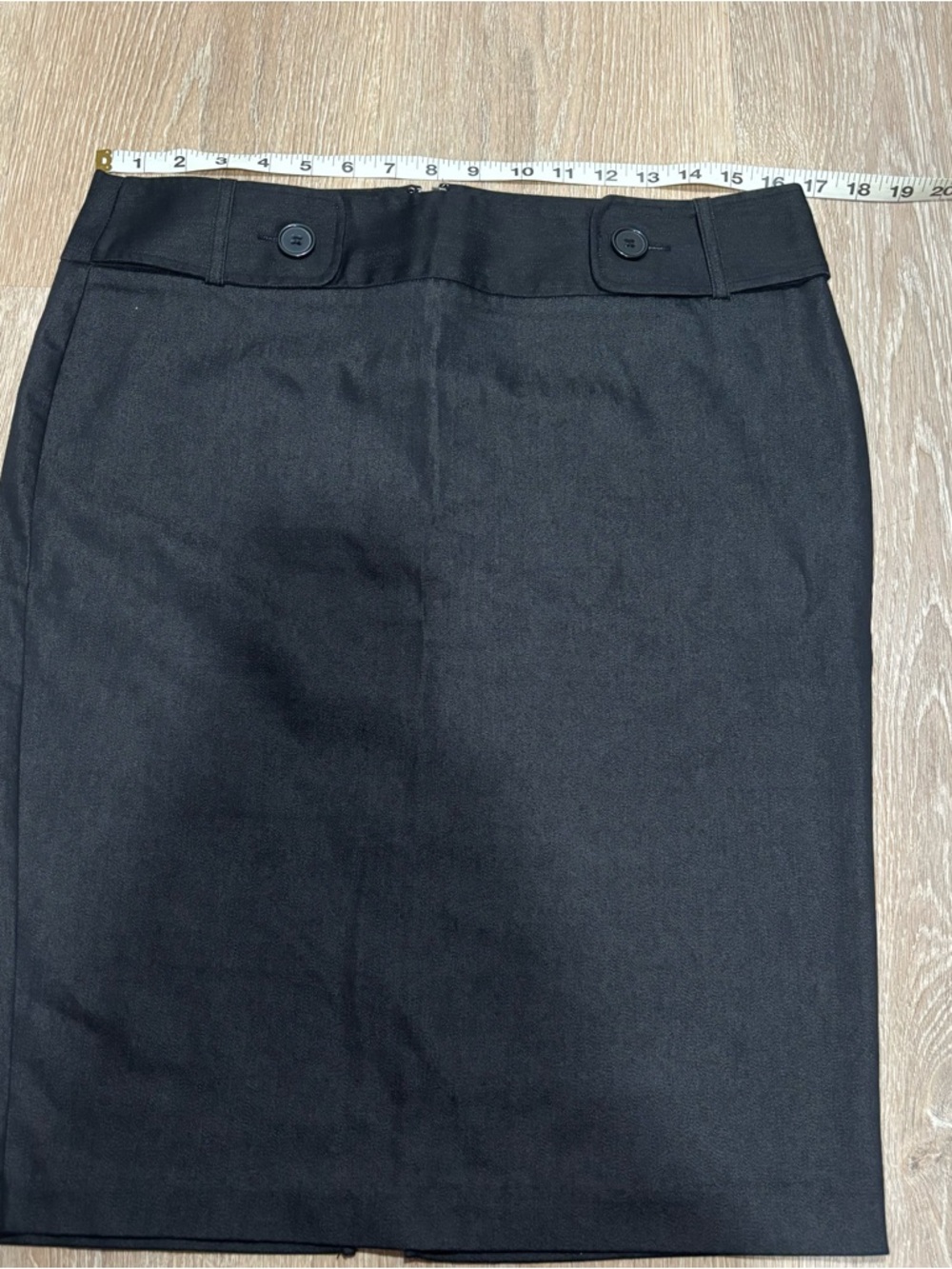 Stooshy Black and Gray office Skirt